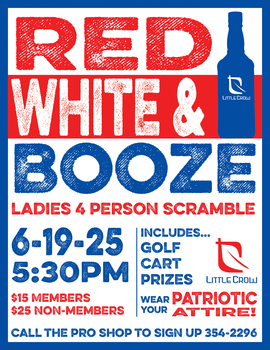 Ladies Red, White, and Booze Scramble
