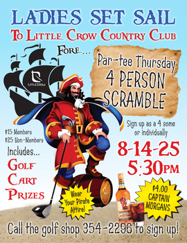 Ladies Captain Morgan Scramble